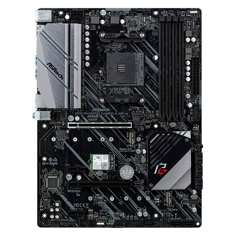 Mother X570 Phantom Gaming 4 Wifi Ax Asrock Am4