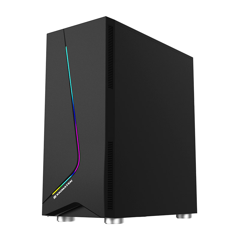 Gabinete Eros Tg Black Rgb Xigmatek 