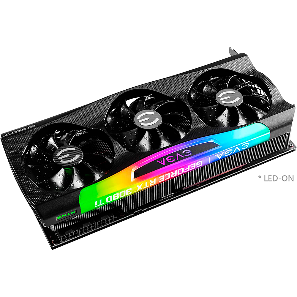 Placa De Video Evga Nvidia Geforce Rtx 3080 Ti Ftw3 12gb Ultra