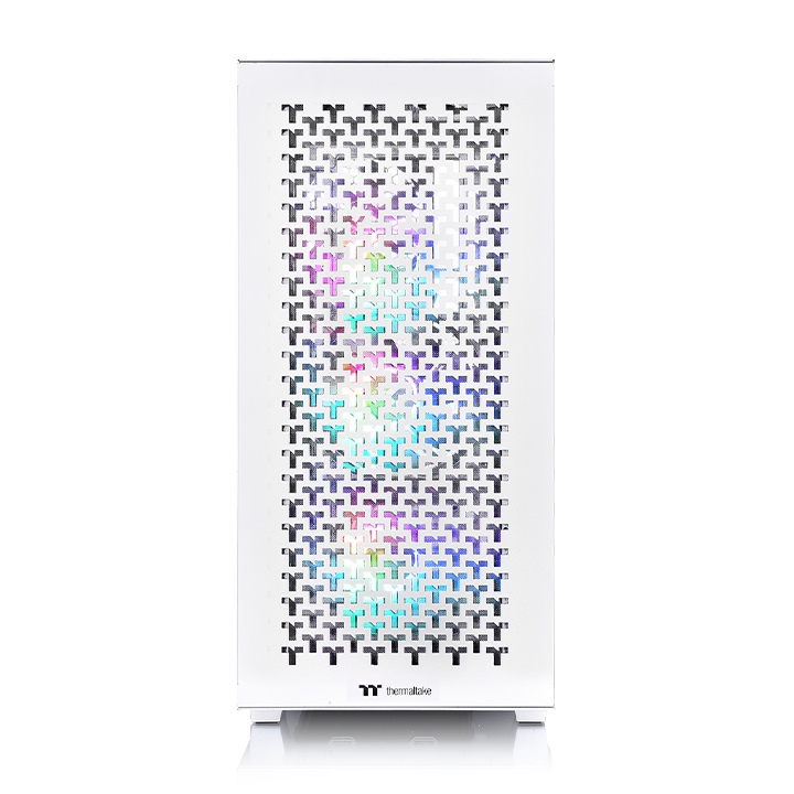 Gabinete V350 Tg Snow Argb Mesh Thermaltake