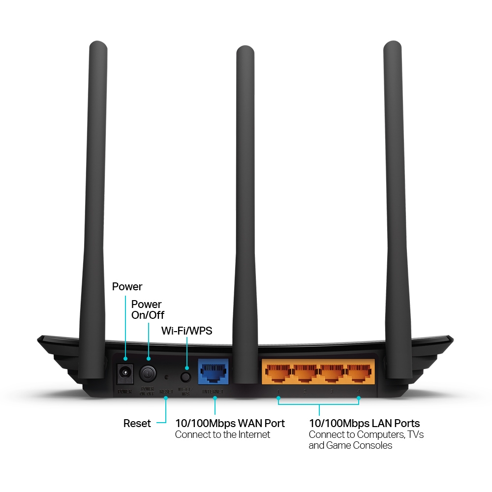Router Tl-wr940n 450mpbs Wifi Tp-link