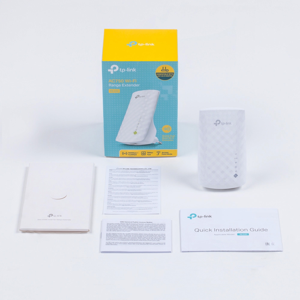 Extensor De Senal Wifi Ac750 Re200 Tp-link