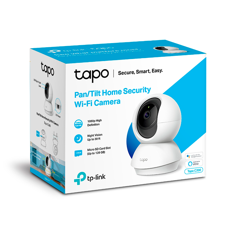 Camara Seguridad Ip Wifi Tapo C200 Tp-link