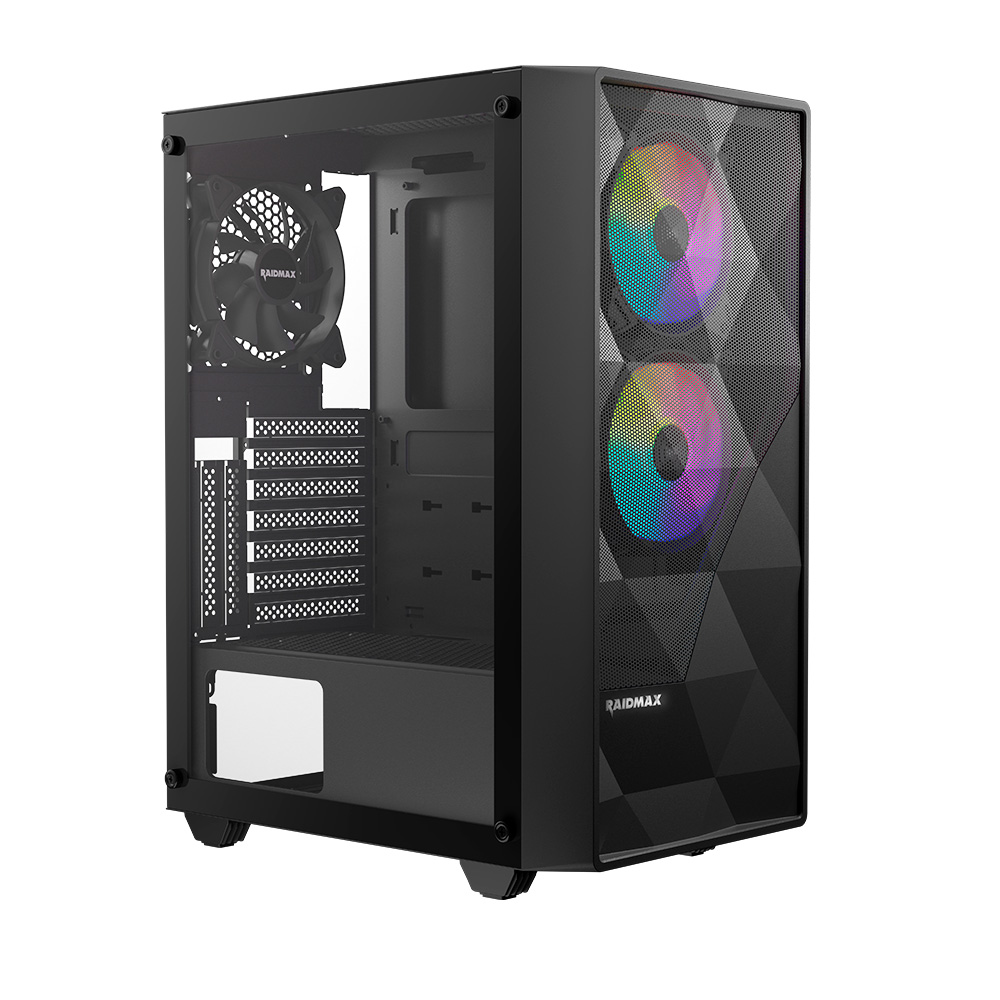 Gabinete X902 Tg Argb Mesh Black Raidmax
