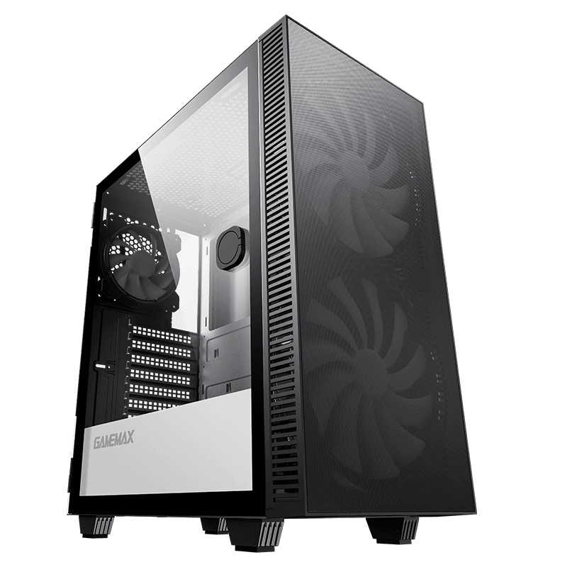 Gabinete Aero Tg Argb X3 Fan Argb Black Gamemax