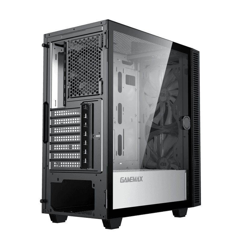Gabinete Aero Tg Argb X3 Fan Argb Black Gamemax