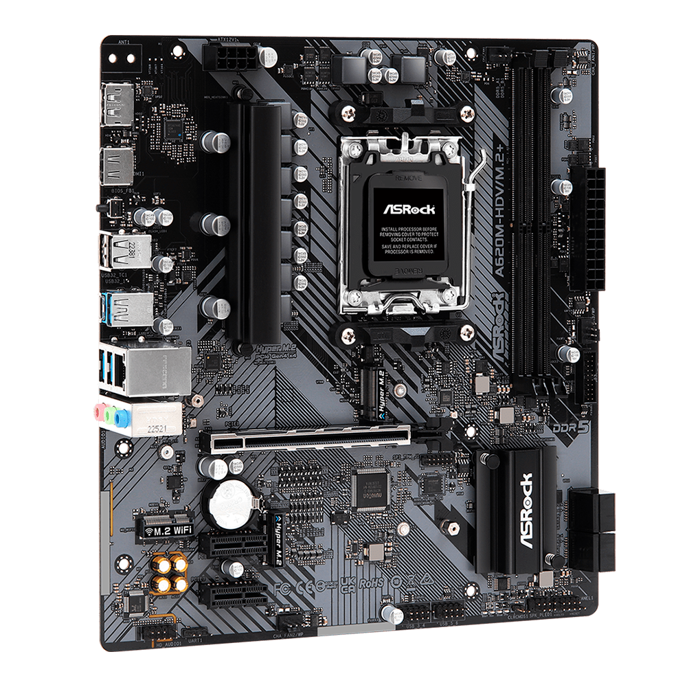 Mother A620m-hdv-m.2 Asrock Am5