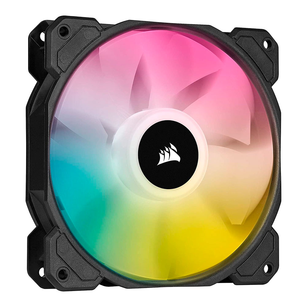 Cooler Fan Icue Sp120 Rgb Elite Black 120mm Corsair
