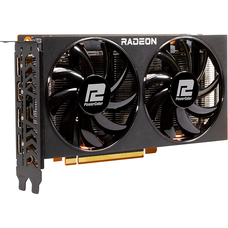 Placa De Video Radeon Rx 6600 Fighter 8gb Gddr6 Powercolor
