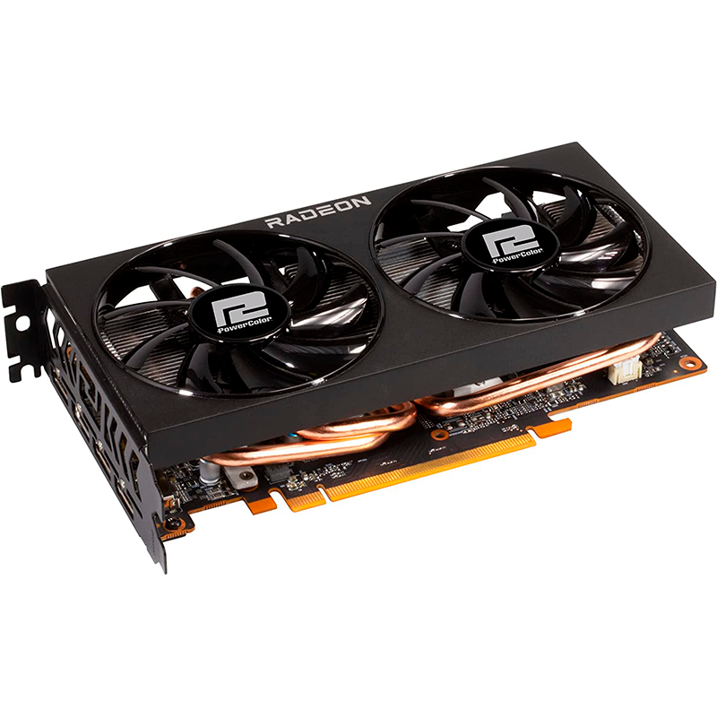 Placa De Video Radeon Rx 6600 Fighter 8gb Gddr6 Powercolor