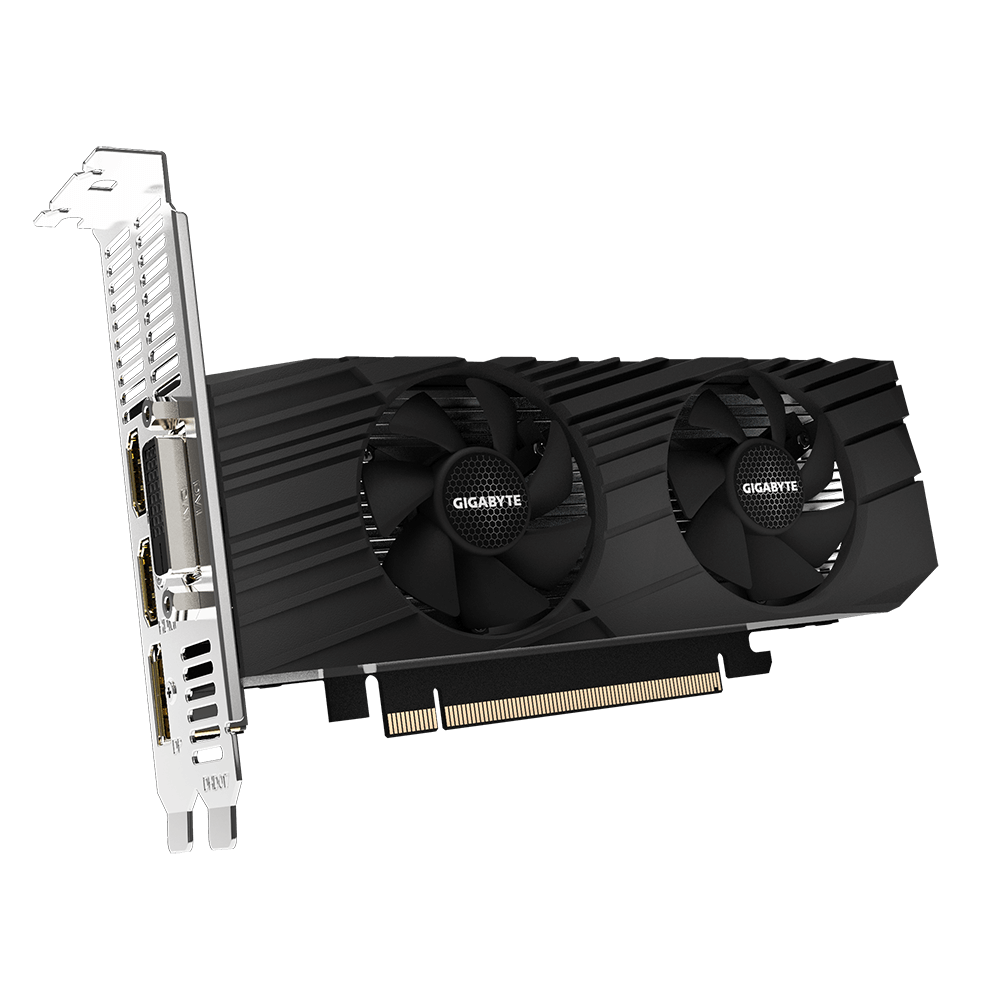 Placa De Video Gigabyte Nvidia Geforce Gtx 1650 D6 Oc Lp 4g