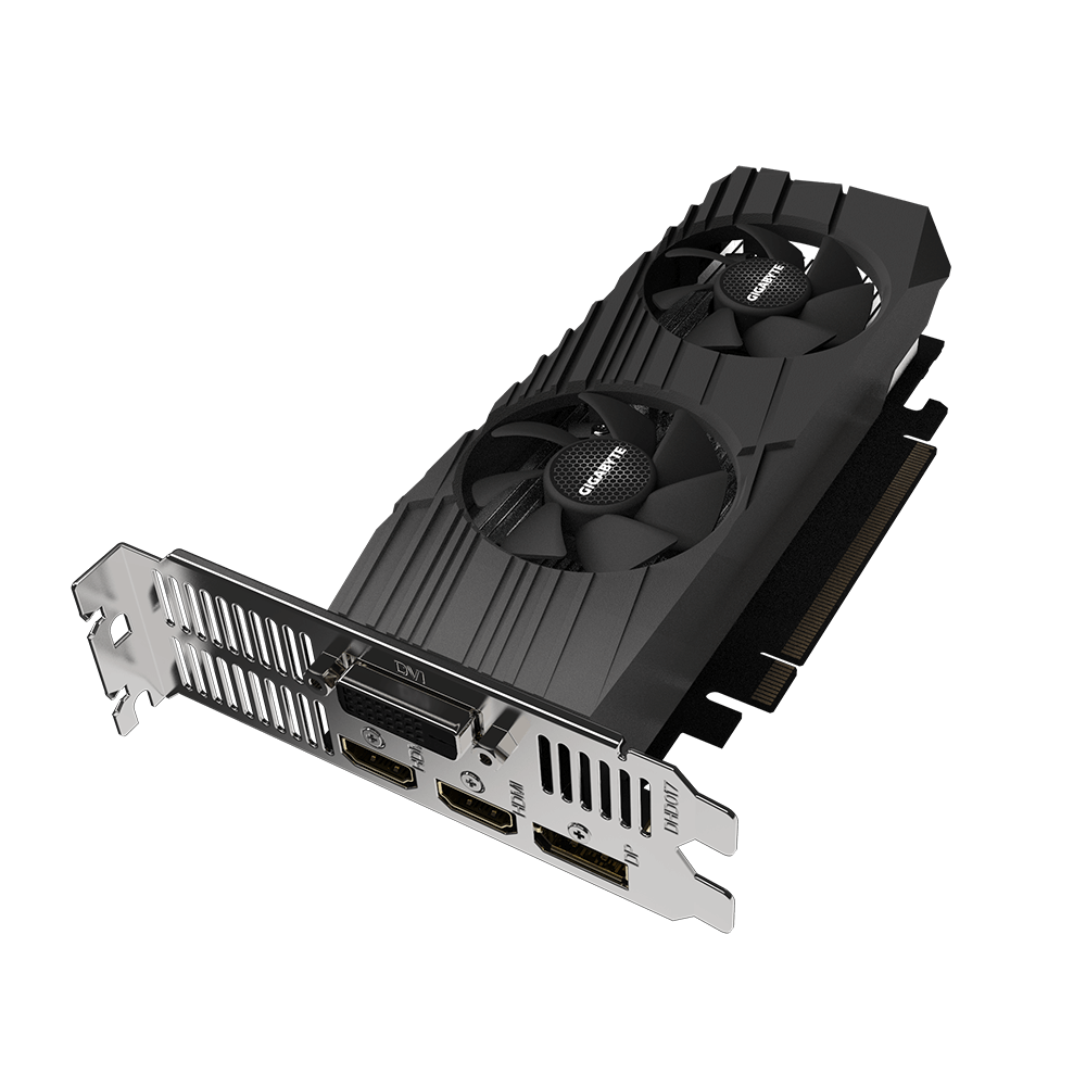 Placa De Video Gigabyte Nvidia Geforce Gtx 1650 D6 Oc Lp 4g