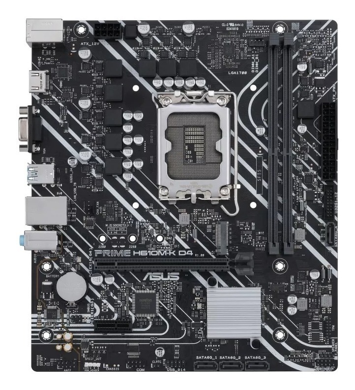 Mother Prime H610m-k D4 Asus 12gen