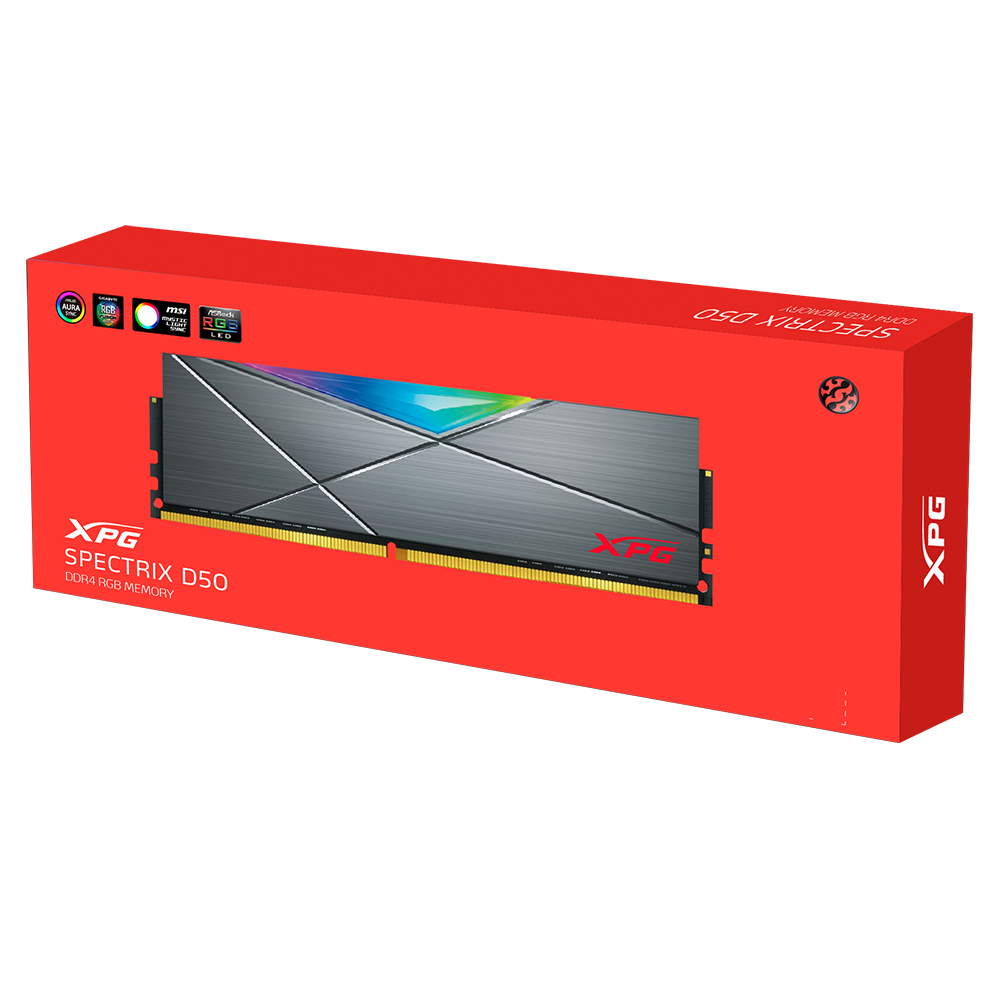 Memoria 16gb 3600mhz Spectrix D50 Black Rgb Xpg Adata