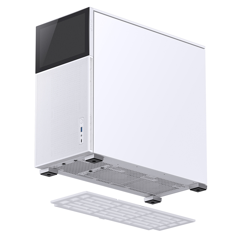 Gabinete D41 Mesh Screen White Tg Jonsbo