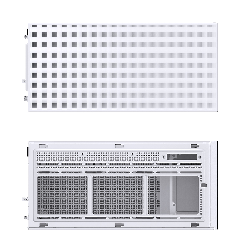 Gabinete D41 Mesh Screen White Tg Jonsbo