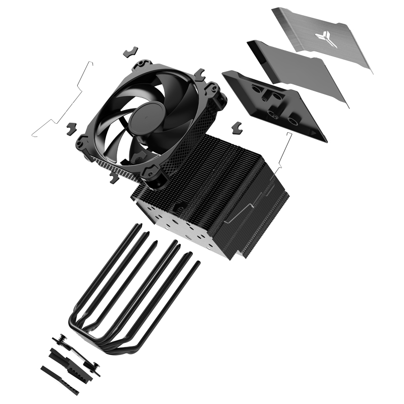 Cooler Cpu Hx6250 Thermal Grizzly Jonsbo