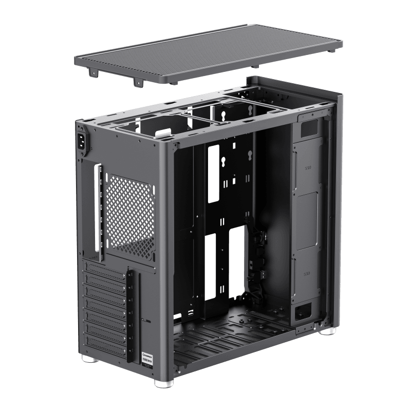 Gabinete Meshbox Black Gamemax