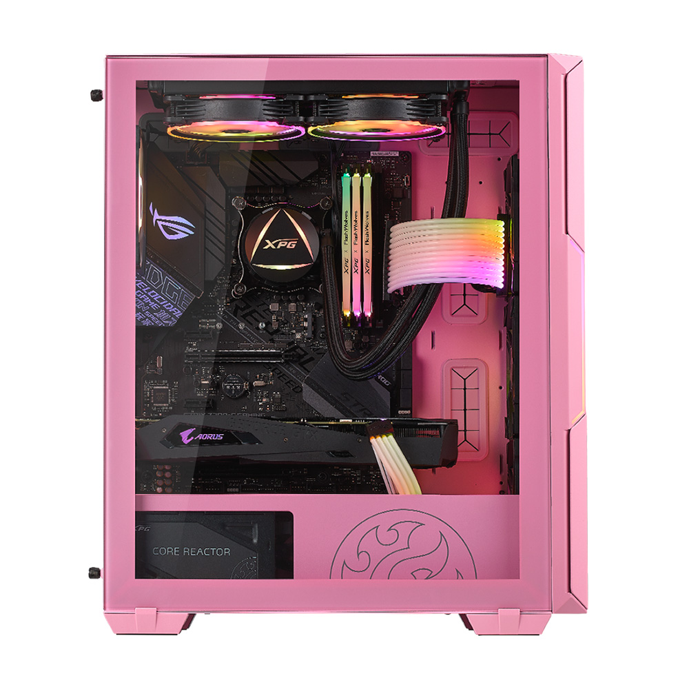 Gabinete Starker Air Tg Argb Rosa Xpg Adata