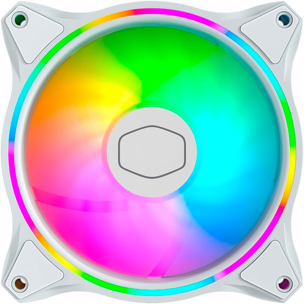 Cooler Fan Mf120 Halo Pack 3 Argb White Cooler Master