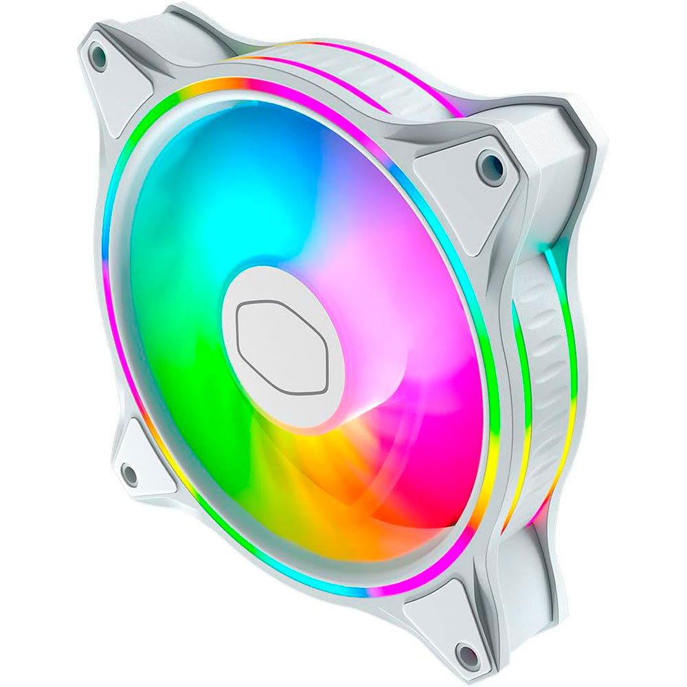 Cooler Fan Mf120 Halo Pack 3 Argb White Cooler Master