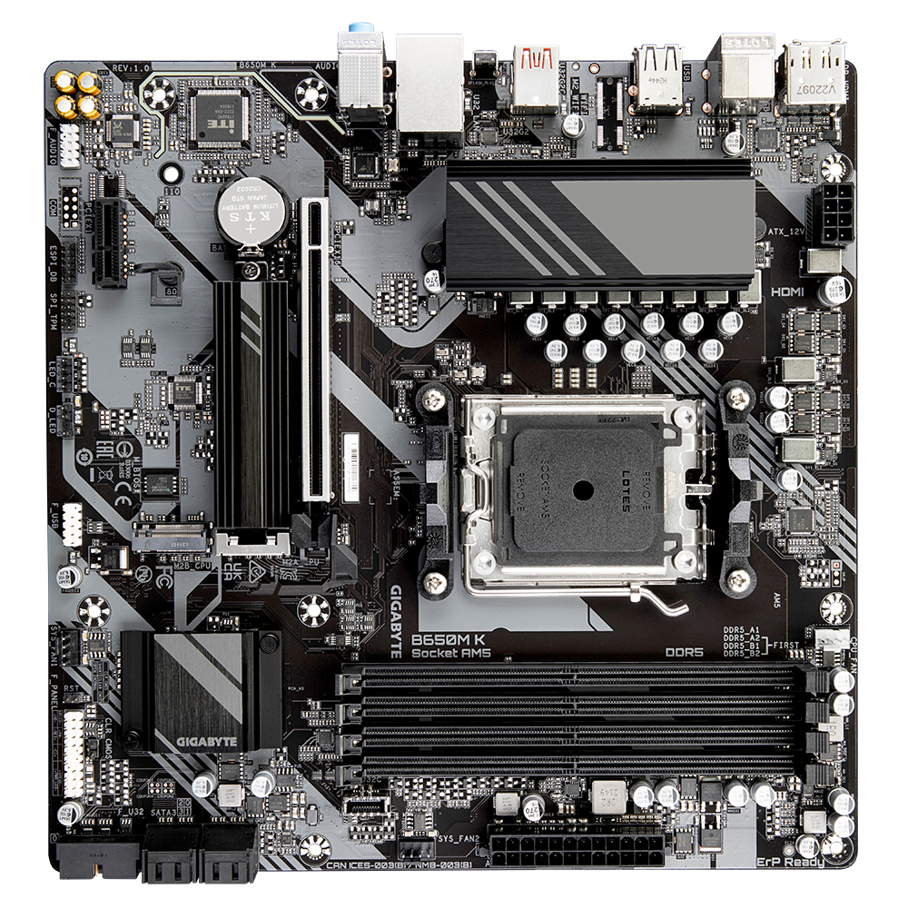 Mother B650m K Gigabyte Am5