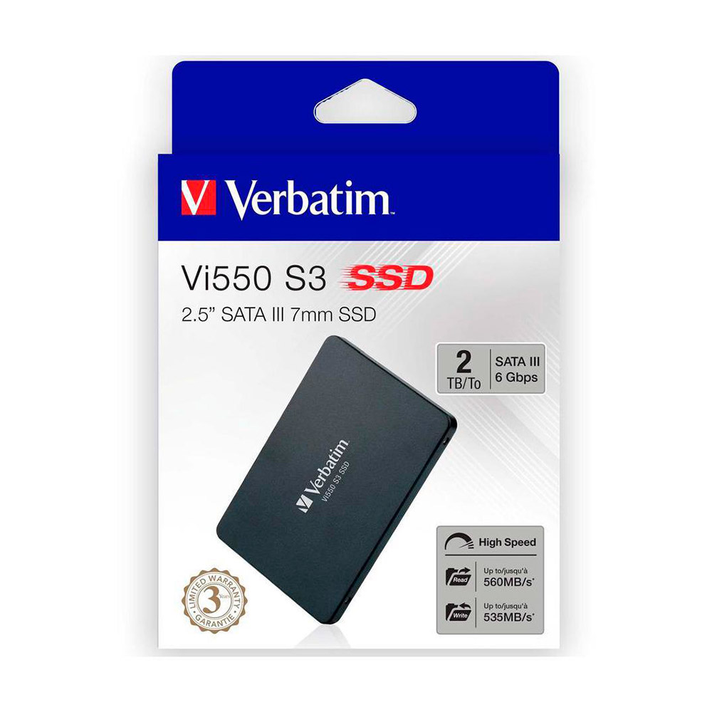 Disco Ssd 2tb Vi550 Sata Verbatim