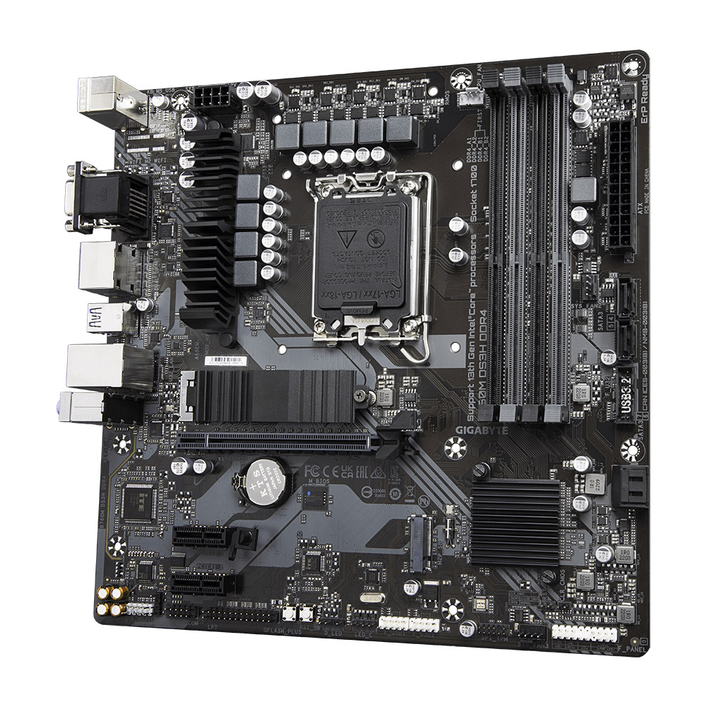 Mother B760m Ds3h Ddr4 Gigabyte 13gen