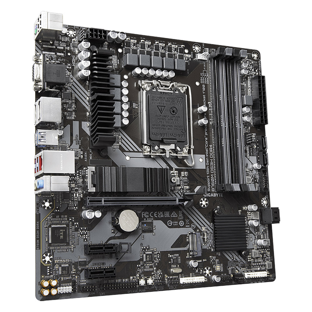 Mother B760m Ds3h Ddr4 Gigabyte 13gen