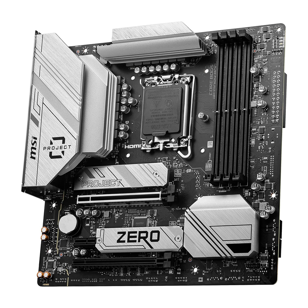 Mother B760m Project Zero Ddr5 Msi 13gen