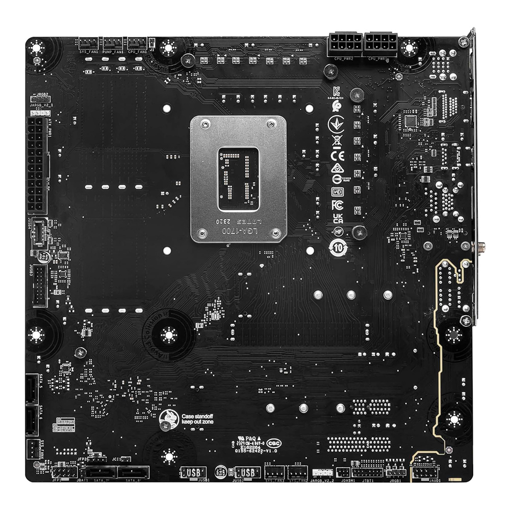 Mother B760m Project Zero Ddr5 Msi 13gen