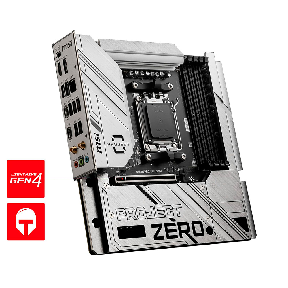 Mother B650m Project Zero Msi Am5