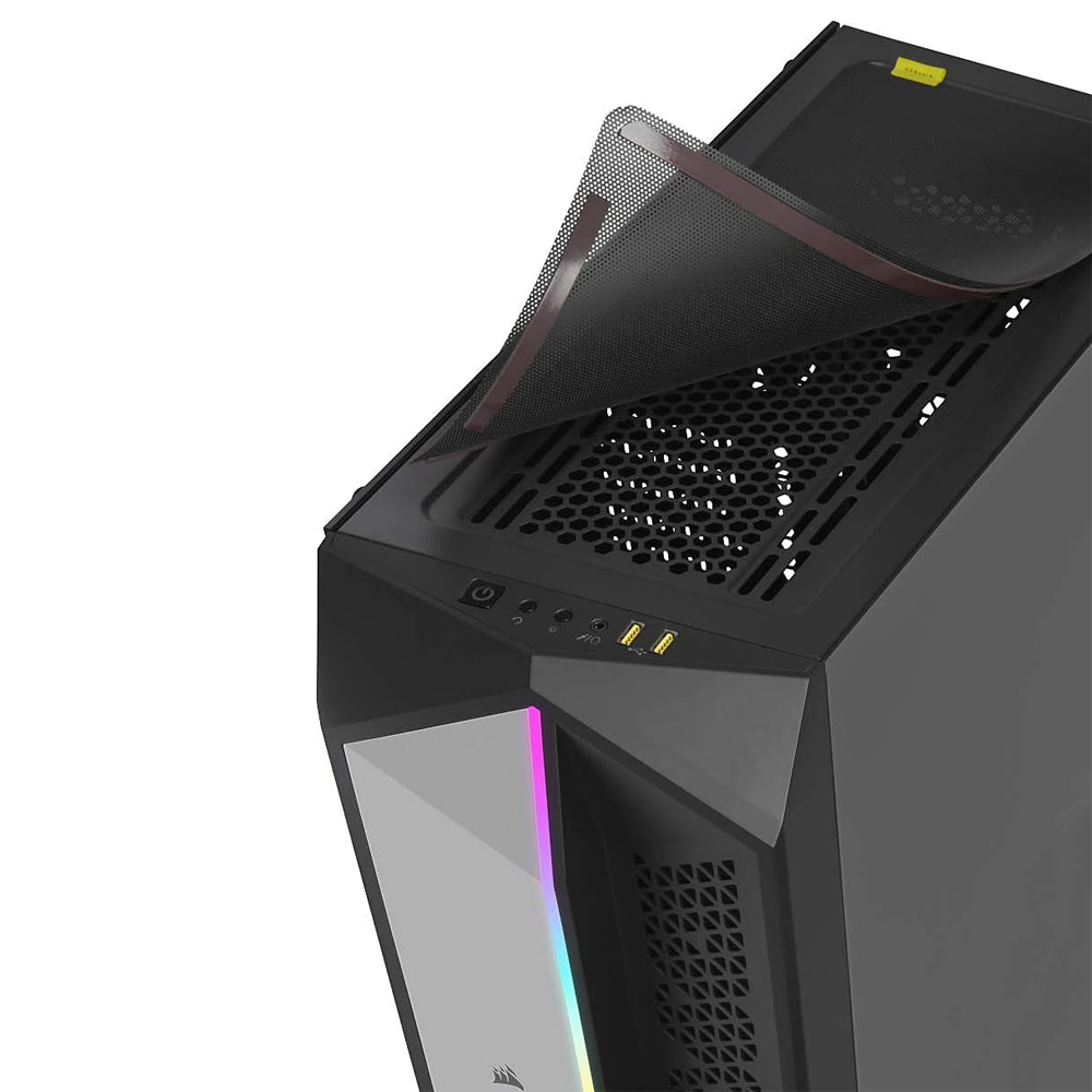 Gabinete 470t Rgb Tg Black Corsair