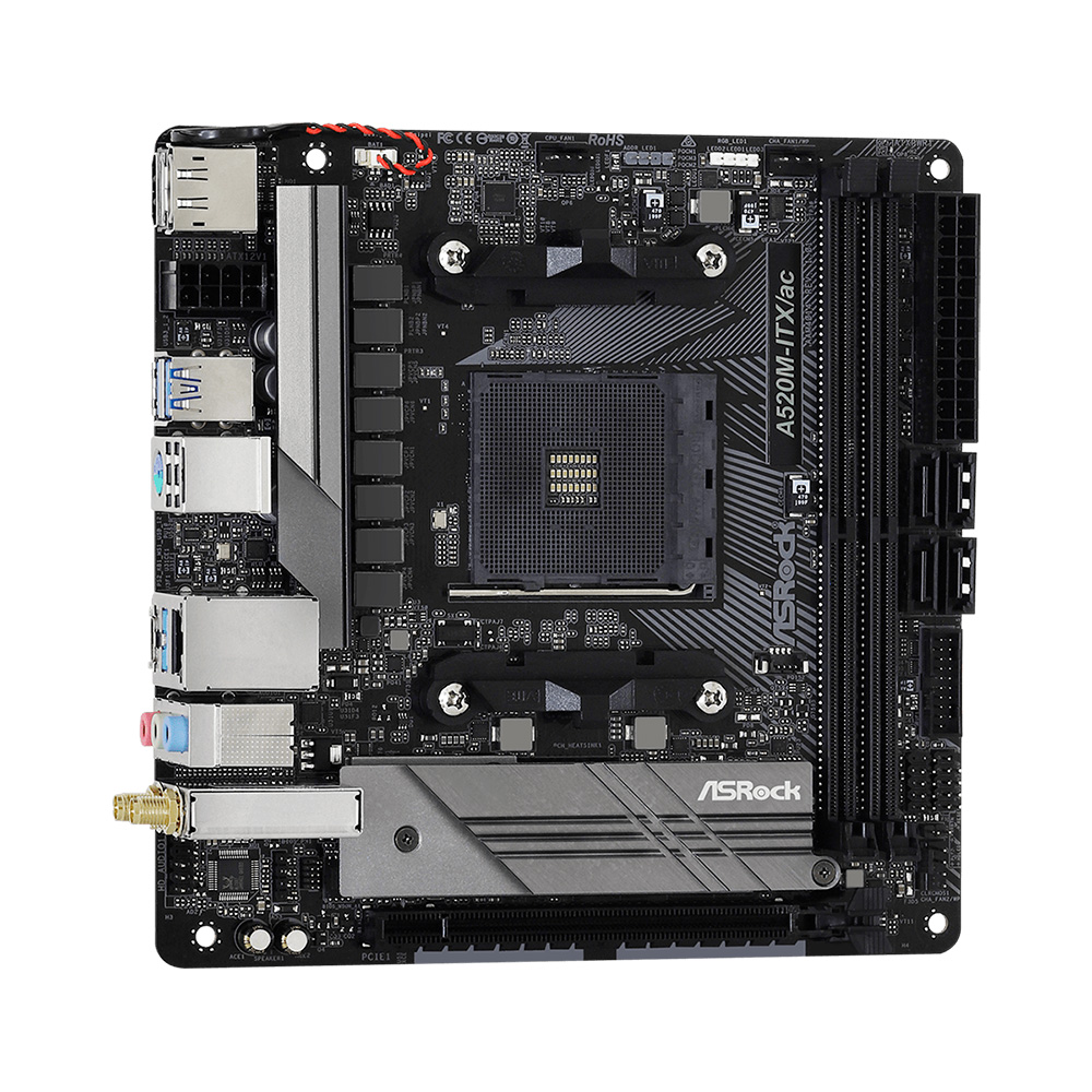 Mother A520m-itx-ac Wifi Asrock Am4