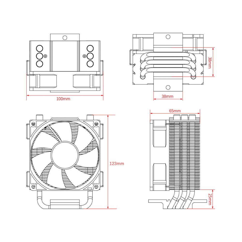 Cooler Cpu Se-903-xt Frgb Id-cooling