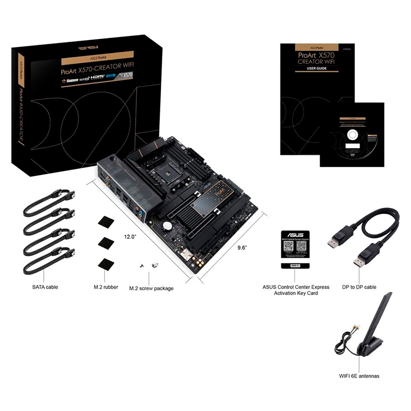 Mother Proart X570-creator Wifi Asus Am4