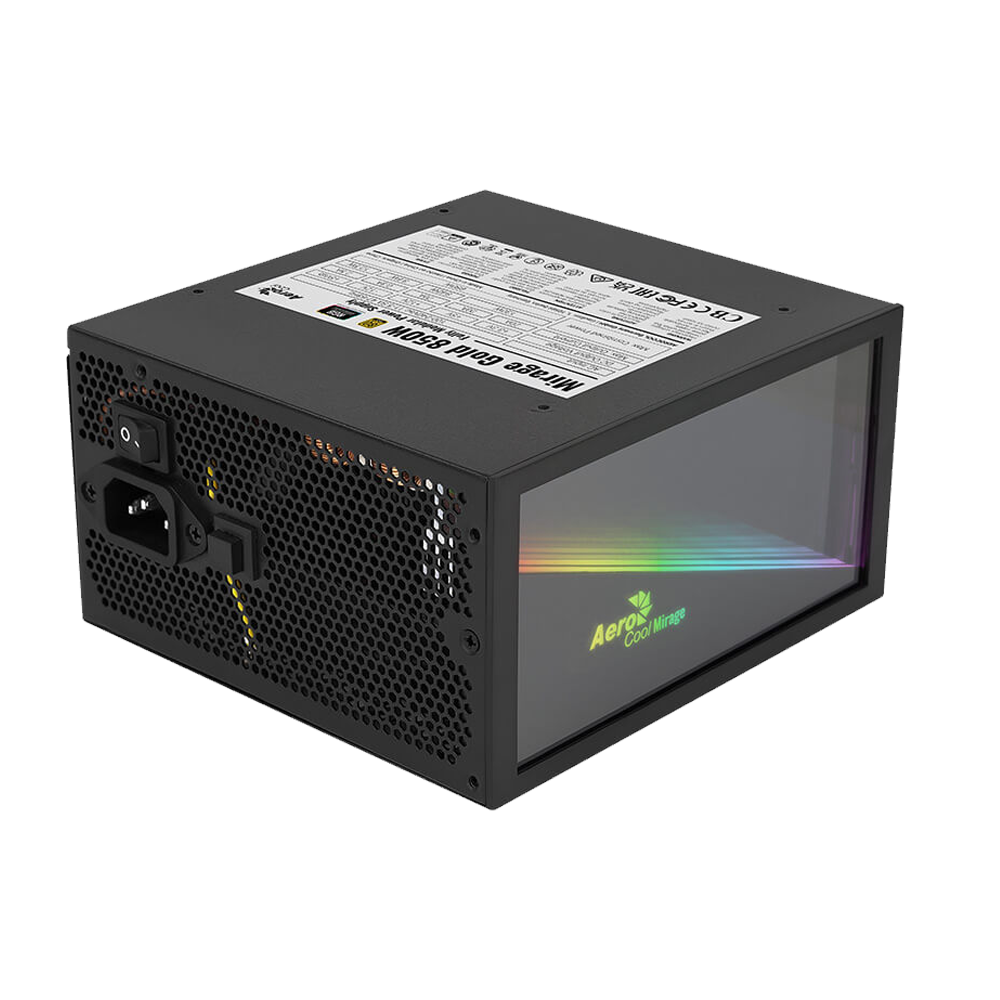 Fuente 850w 80+ Gold Argb Mirage Aerocool 
