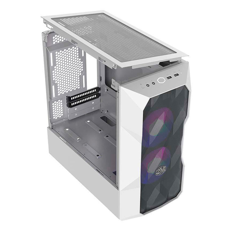 Gabinete Masterbox Td300 Mesh Tg Argb White Cooler Master