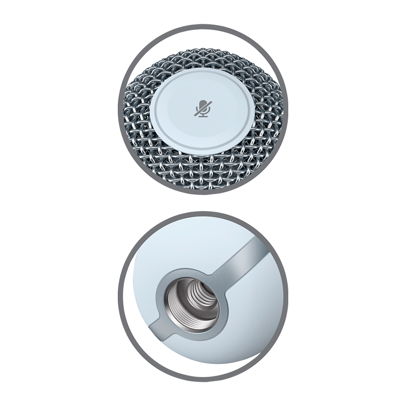 Microfono Solocast White Hyperx Hp