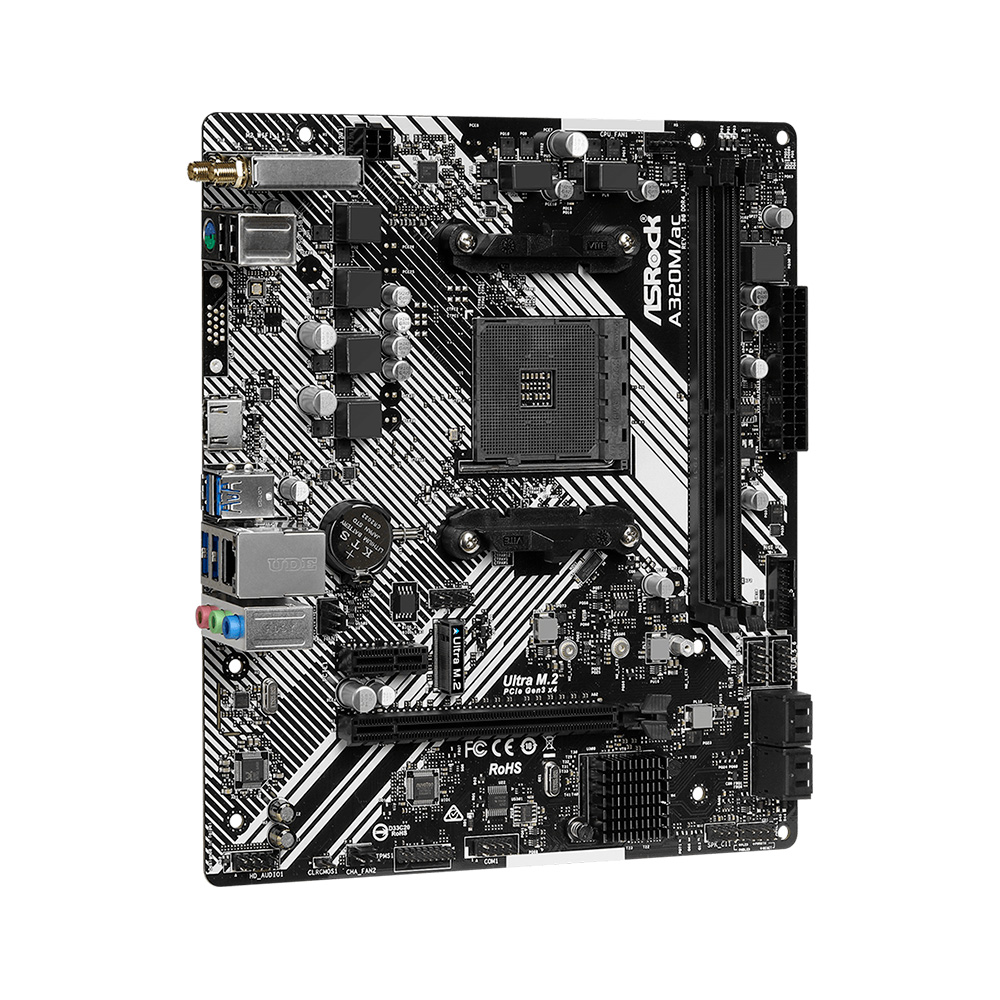 Mother A320m-ac Wifi Asrock Am4