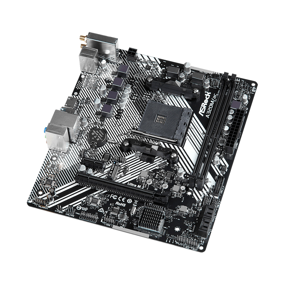 Mother A320m-ac Wifi Asrock Am4