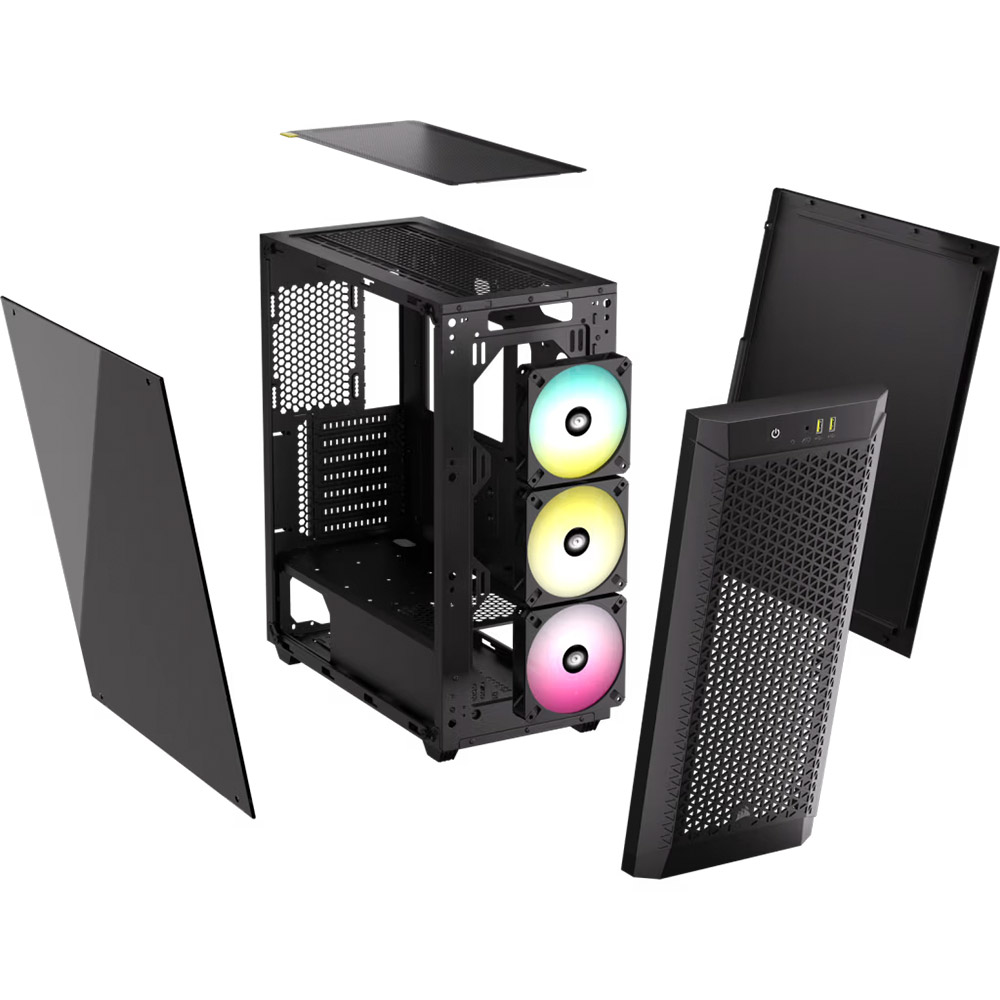 Gabinete 480t Rgb Airflow Tg Black Corsair