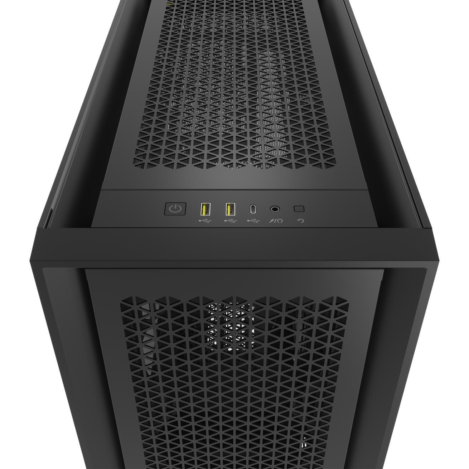 Gabinete 5000d Core Airflow Tg Black Corsair