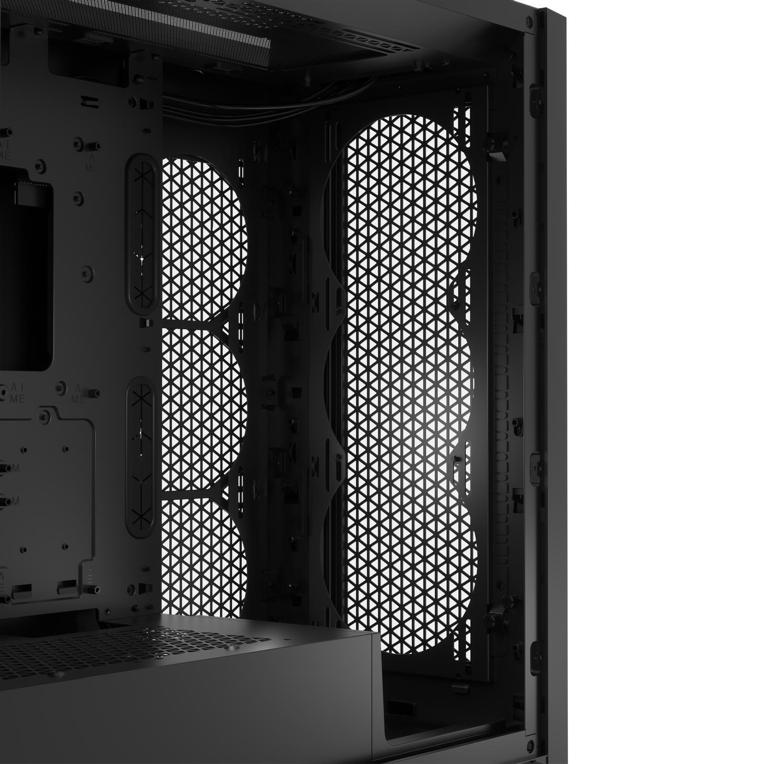 Gabinete 5000d Core Airflow Tg Black Corsair