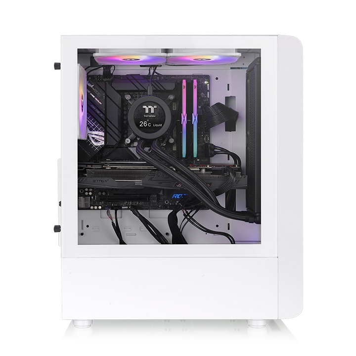 Gabinete S200 Tg Argb White Mesh Thermaltake