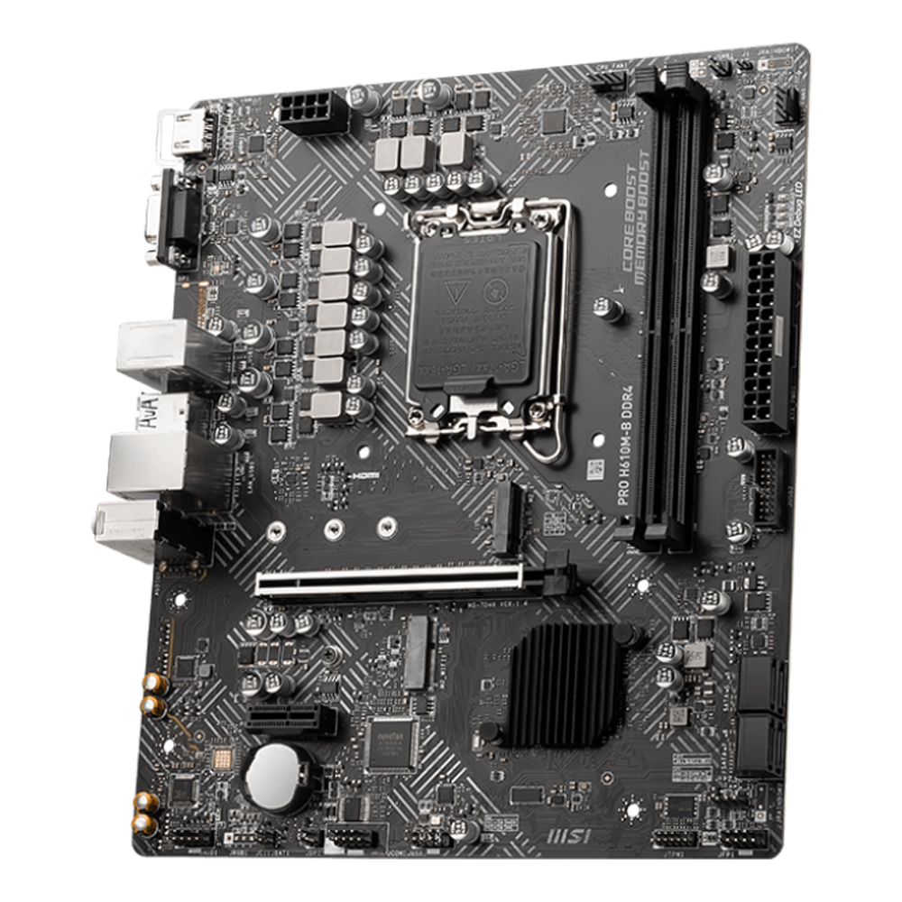 Mother H610m-b Ddr4 Msi 12gen