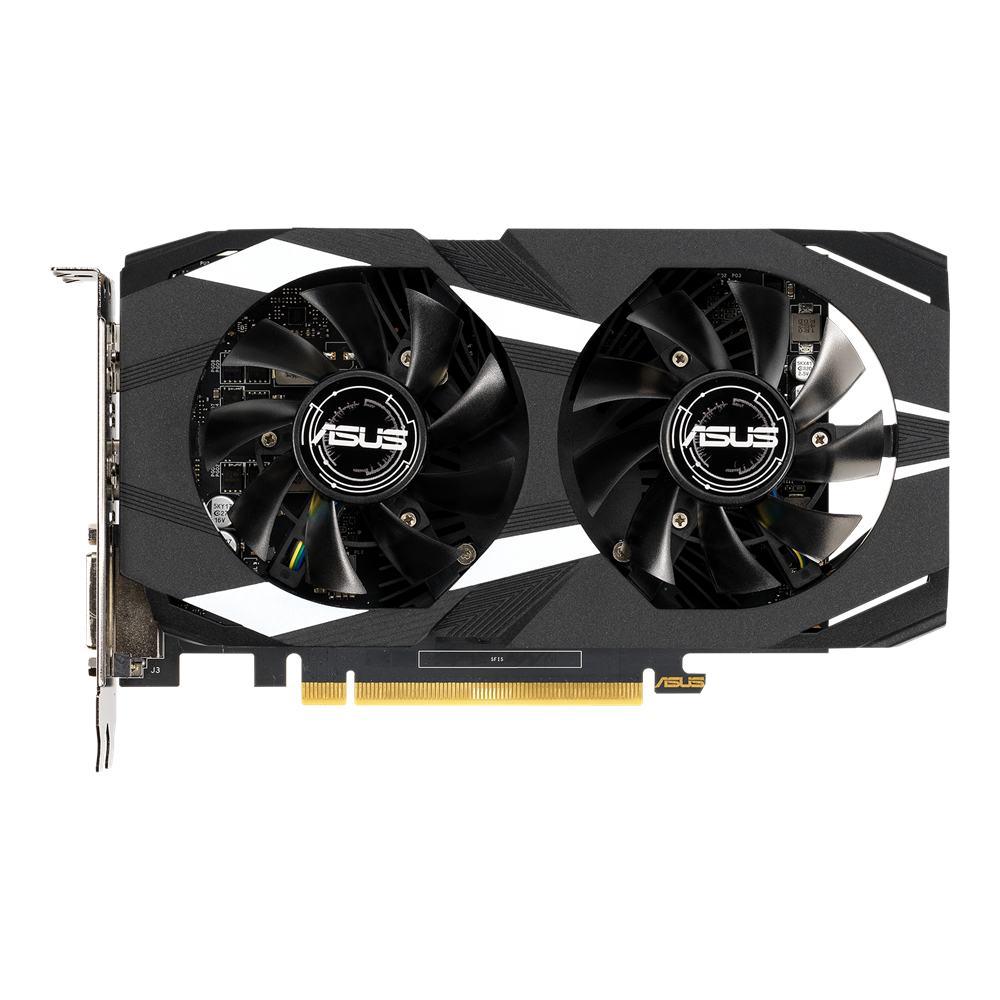 Placa De Video Asus Nvidia Geforce Gtx 1650 Dual 4gb