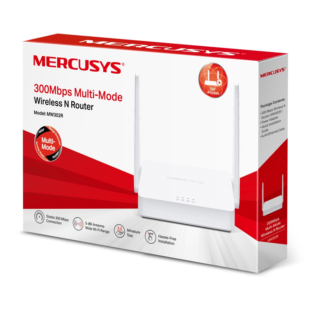 Router Mw302r Wireless N 300mbps Tp-link Mercusys