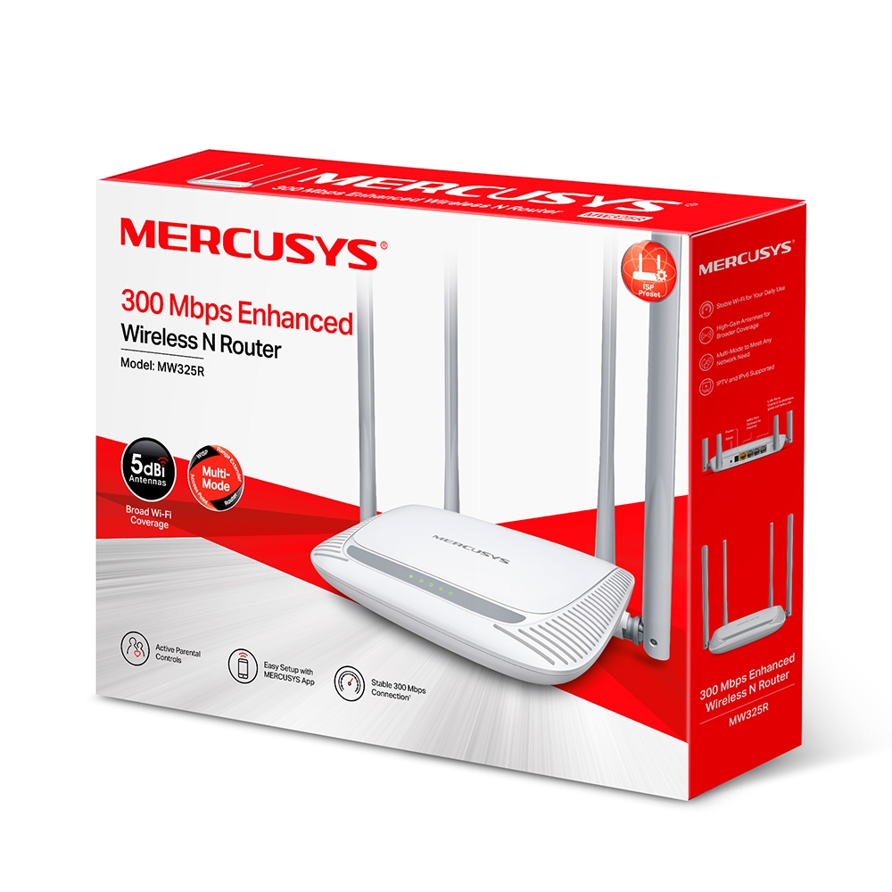Router Mw325r Wireless N 300mbps Tp-link Mercusys
