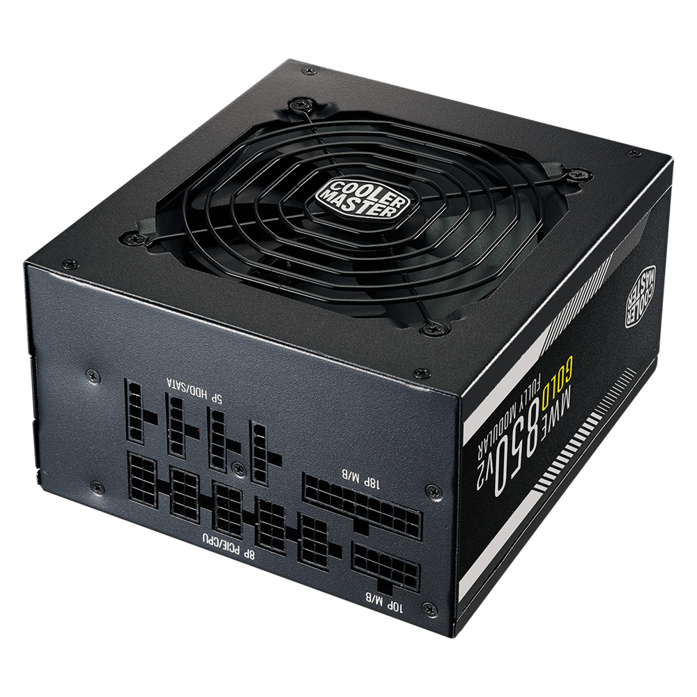 Fuente 850w 80+ Gold Mwe V2 Full Modular Cooler Master